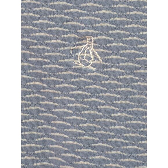 Original Penguin Men's Polo Shirt Light Blue L/G - Picture 7 of 8